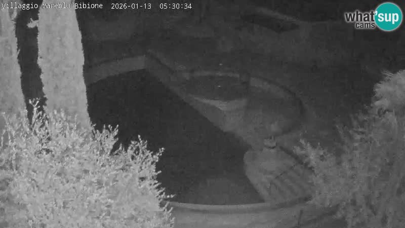 Villaggio Mare Blu piscine LIVE webcam Bibione Pineda – Italie