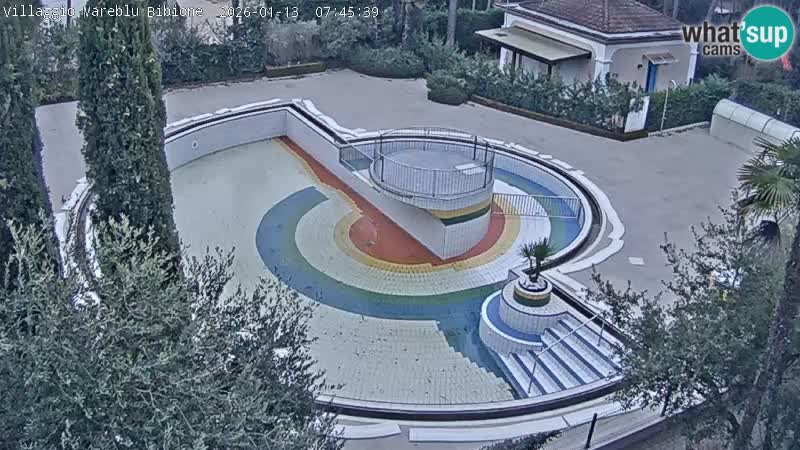 Piscina Villaggio Mare Blu webcam LIVE Bibione Pineda – Italia
