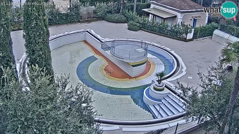Villaggio Mare Blu piscine LIVE webcam Bibione Pineda – Italie
