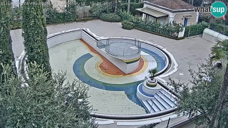 Piscina Villaggio Mare Blu webcam LIVE Bibione Pineda – Italia