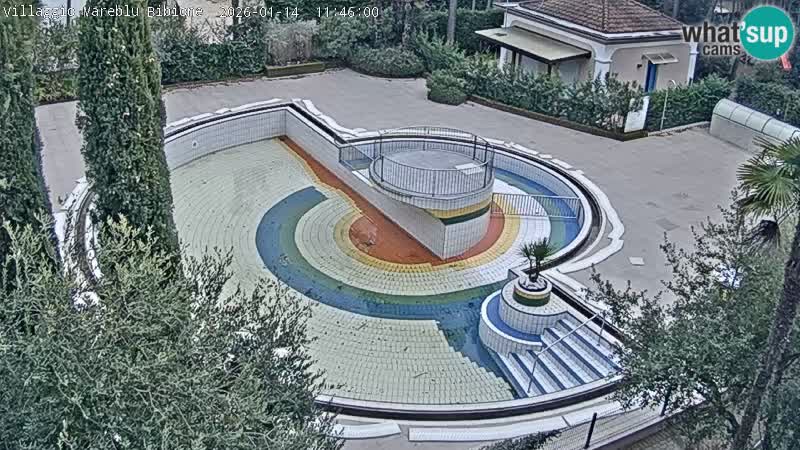 Villaggio Mare Blu pool LIVE webcam Bibione Pineda – Italy