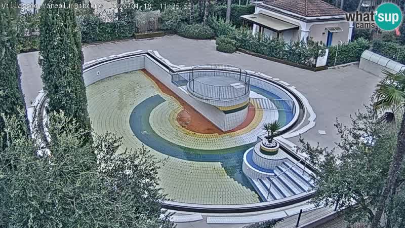 Villaggio Mare Blu Pool LIVE-Webcam Bibione Pineda – Italien