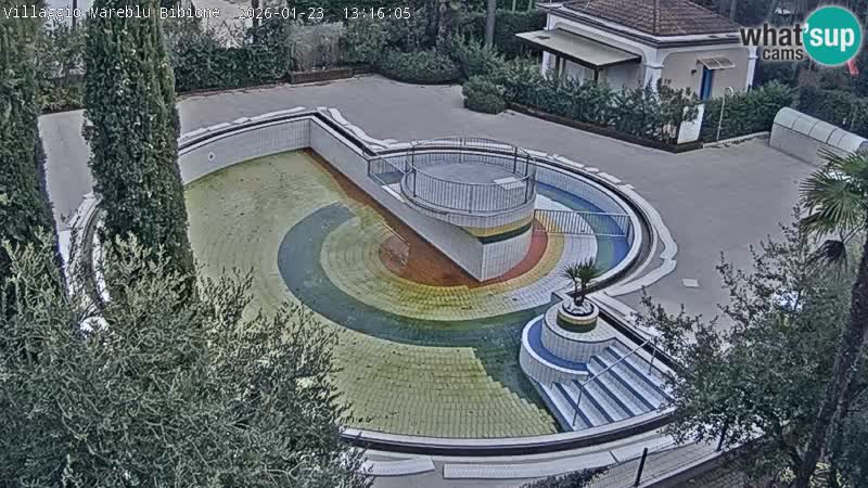 Villaggio Mare Blu pool LIVE webcam Bibione Pineda – Italy