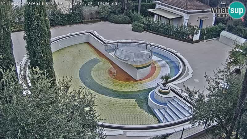Piscina Villaggio Mare Blu webcam LIVE Bibione Pineda – Italia