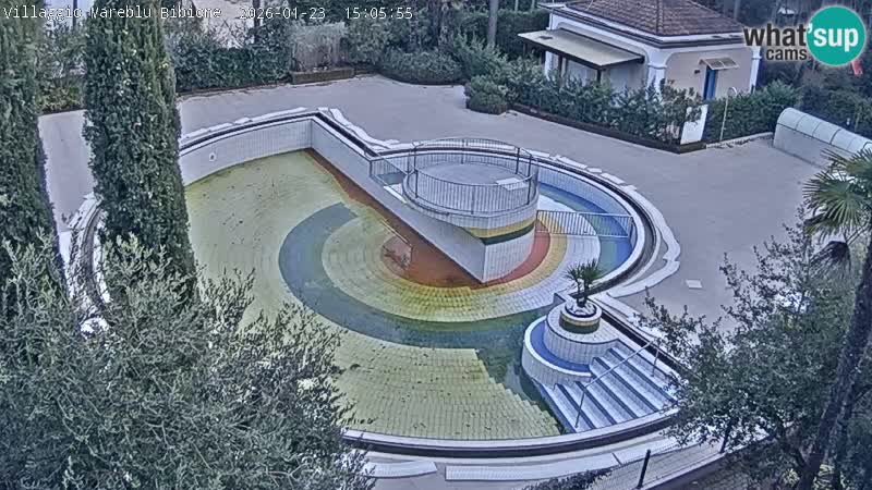 Piscina Villaggio Mare Blu webcam LIVE Bibione Pineda – Italia