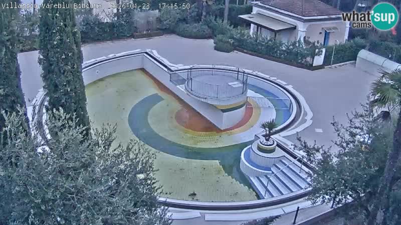 Villaggio Mare Blu pool LIVE webcam Bibione Pineda – Italy