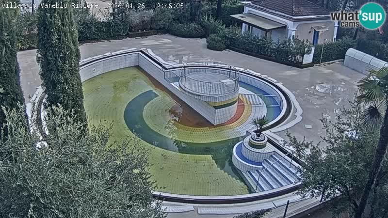 Villaggio Mare Blu piscine LIVE webcam Bibione Pineda – Italie