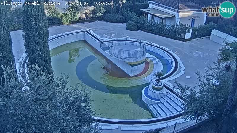 Villaggio Mare Blu Pool LIVE-Webcam Bibione Pineda – Italien