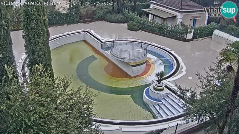Villaggio Mare Blu pool LIVE webcam Bibione Pineda – Italy