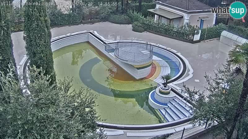 Villaggio Mare Blu pool LIVE webcam Bibione Pineda – Italy