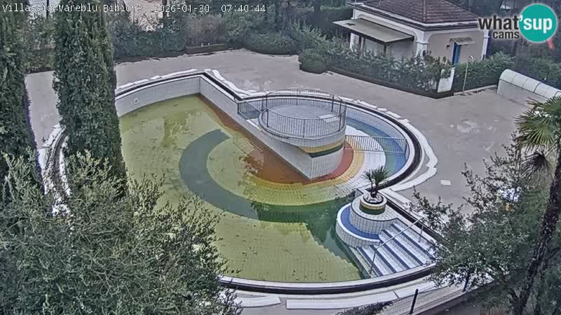 Piscina Villaggio Mare Blu webcam LIVE Bibione Pineda – Italia