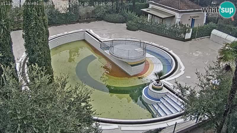 Villaggio Mare Blu pool LIVE webcam Bibione Pineda – Italy