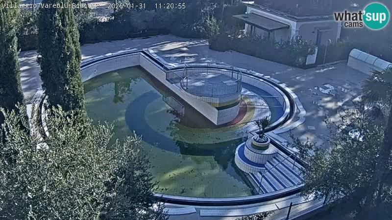 Villaggio Mare Blu Pool LIVE-Webcam Bibione Pineda – Italien