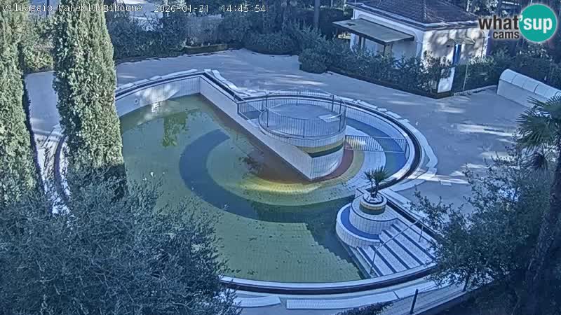 Piscina Villaggio Mare Blu webcam LIVE Bibione Pineda – Italia