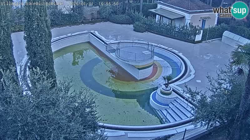 Villaggio Mare Blu pool LIVE webcam Bibione Pineda – Italy