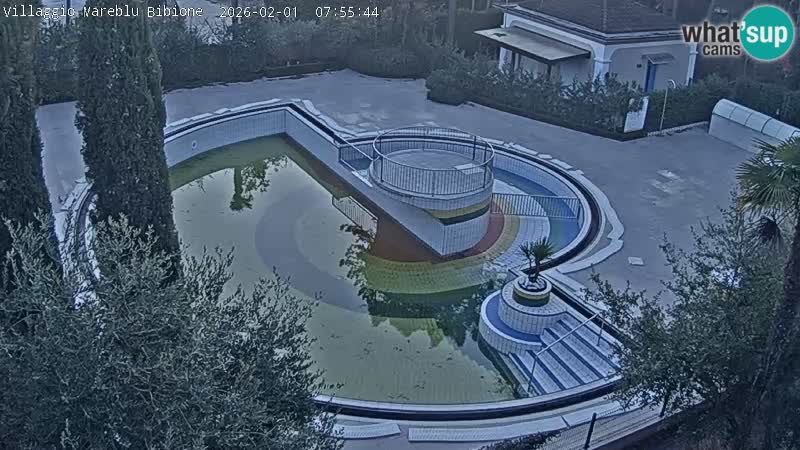 Piscina Villaggio Mare Blu webcam LIVE Bibione Pineda – Italia