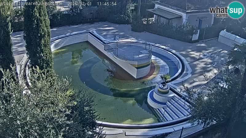 Villaggio Mare Blu Pool LIVE-Webcam Bibione Pineda – Italien