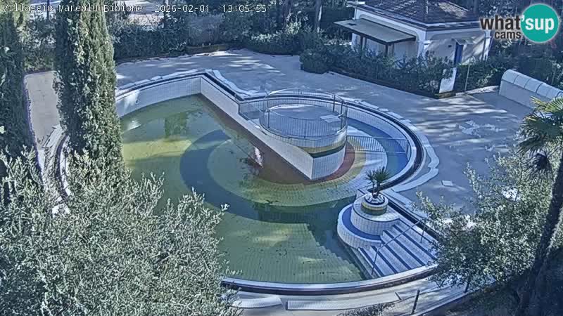 Villaggio Mare Blu pool LIVE webcam Bibione Pineda – Italy