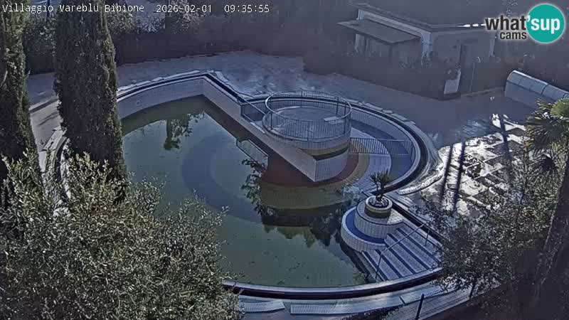 Villaggio Mare Blu pool LIVE webcam Bibione Pineda – Italy