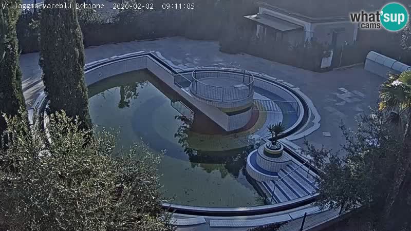 Piscina Villaggio Mare Blu EN VIVO webcam Bibione Pineda – Italia
