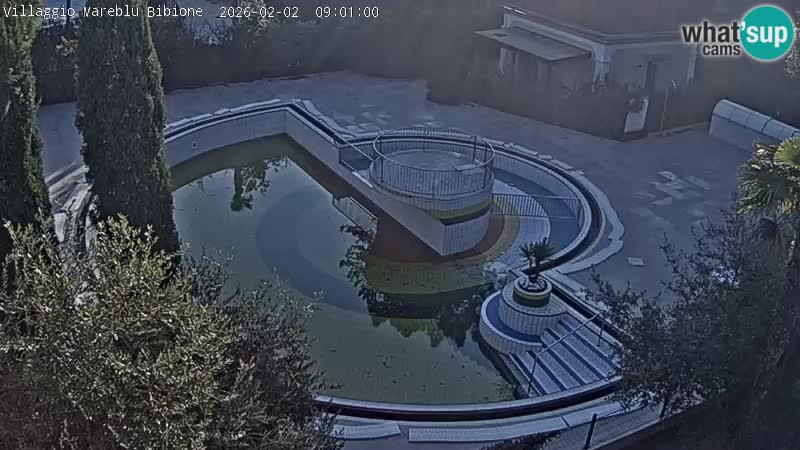 Piscina Villaggio Mare Blu EN VIVO webcam Bibione Pineda – Italia