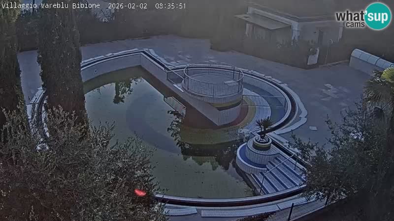 Piscina Villaggio Mare Blu webcam LIVE Bibione Pineda – Italia
