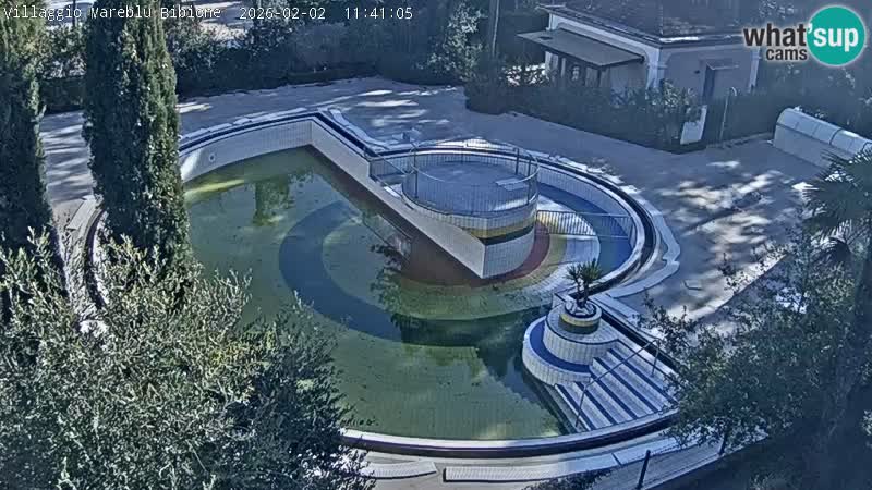 Villaggio Mare Blu pool LIVE webcam Bibione Pineda – Italy
