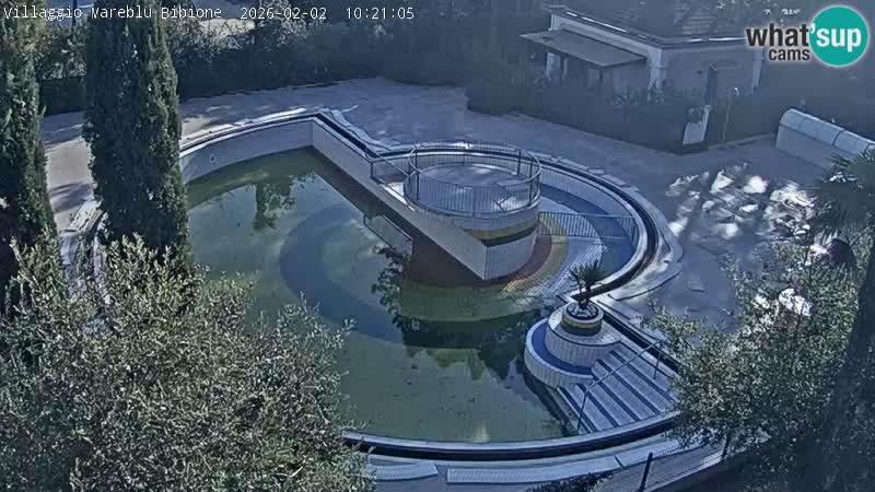 Villaggio Mare Blu pool LIVE webcam Bibione Pineda – Italy