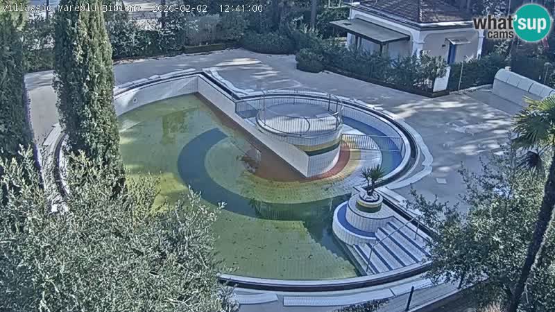 Villaggio Mare Blu pool LIVE webcam Bibione Pineda – Italy