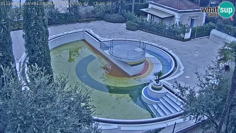 Villaggio Mare Blu pool LIVE webcam Bibione Pineda – Italy