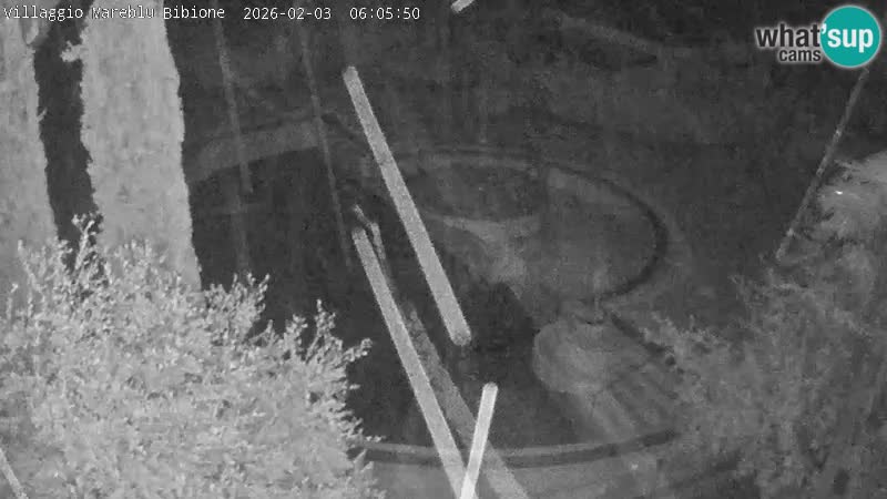 Villaggio Mare Blu bazen Spletna kamera V živo Bibione Pineda – Italija