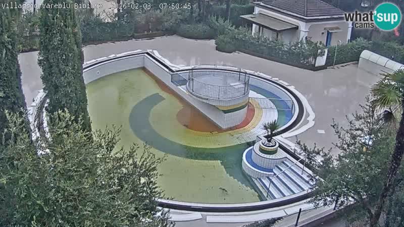 Villaggio Mare Blu Pool LIVE-Webcam Bibione Pineda – Italien