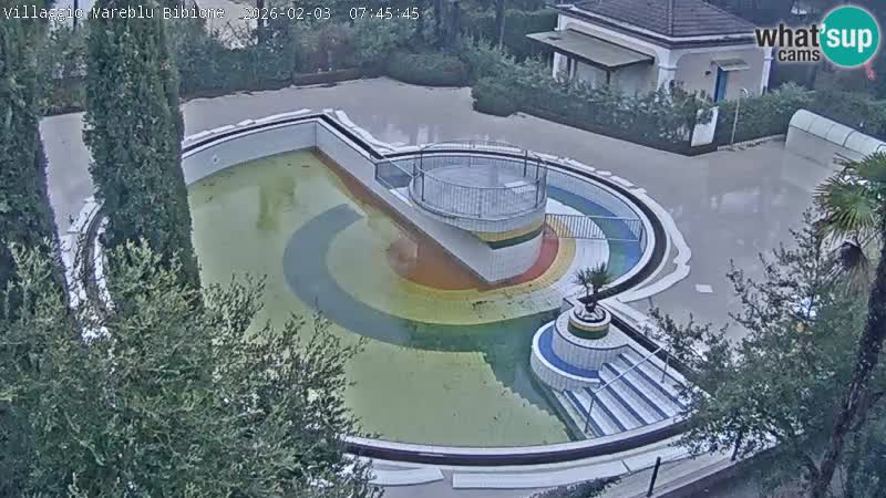 Piscina Villaggio Mare Blu EN VIVO webcam Bibione Pineda – Italia