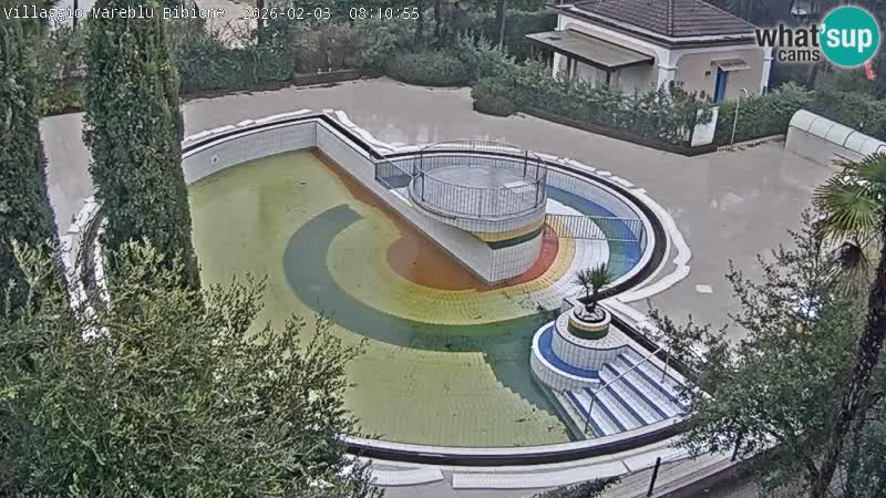 Villaggio Mare Blu pool LIVE webcam Bibione Pineda – Italy