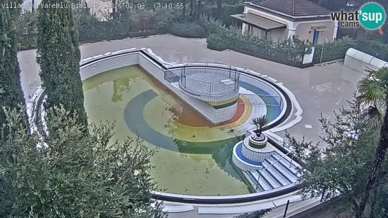 Villaggio Mare Blu pool LIVE webcam Bibione Pineda – Italy
