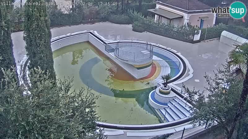 Villaggio Mare Blu pool LIVE webcam Bibione Pineda – Italy