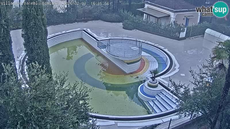Villaggio Mare Blu pool LIVE webcam Bibione Pineda – Italy