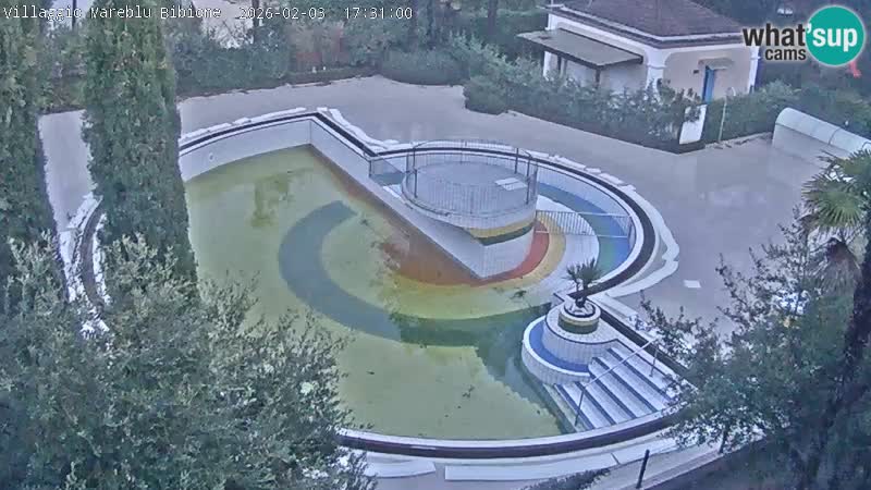 Piscina Villaggio Mare Blu EN VIVO webcam Bibione Pineda – Italia