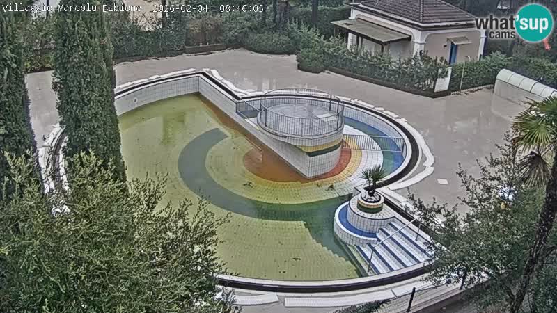 Villaggio Mare Blu piscine LIVE webcam Bibione Pineda – Italie