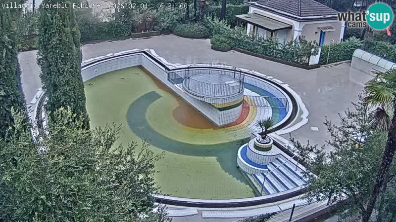 Villaggio Mare Blu piscine LIVE webcam Bibione Pineda – Italie