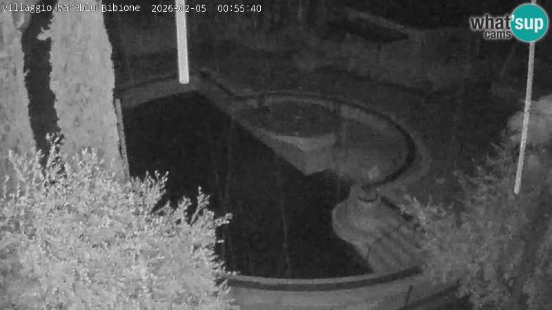 Villaggio Mare Blu piscine LIVE webcam Bibione Pineda – Italie