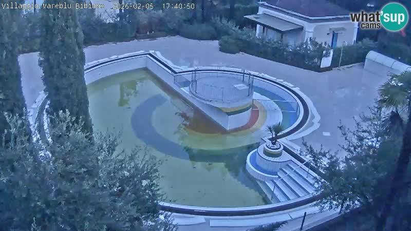 Villaggio Mare Blu piscine LIVE webcam Bibione Pineda – Italie