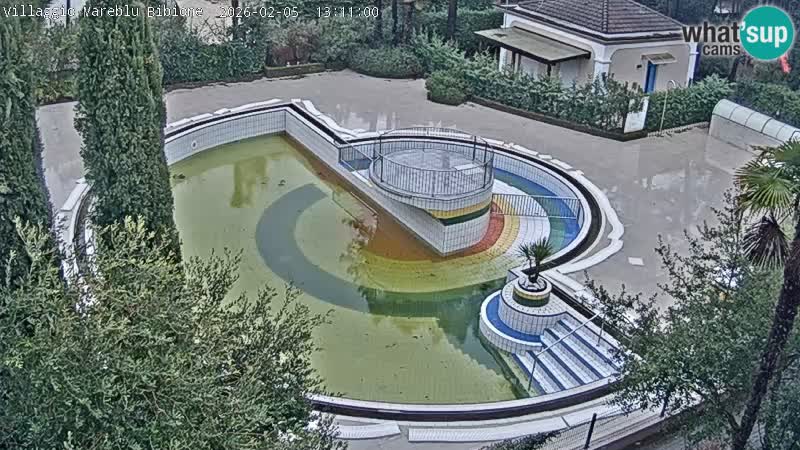 Villaggio Mare Blu pool LIVE webcam Bibione Pineda – Italy