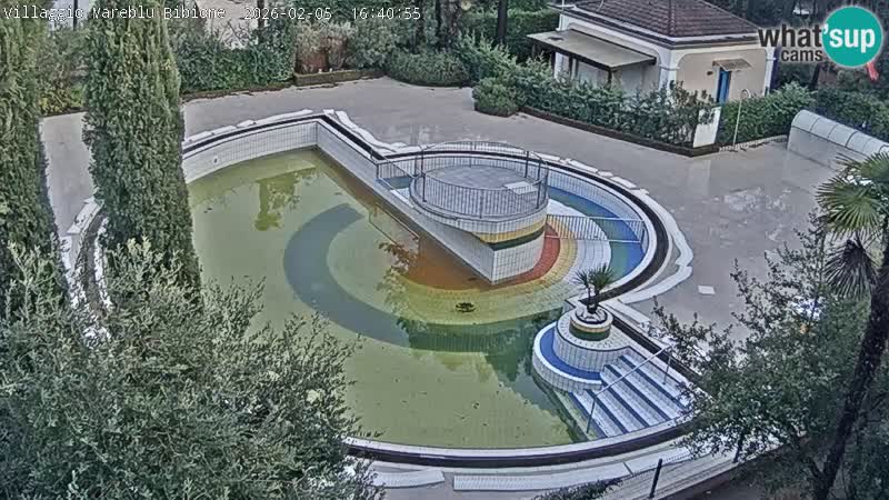 Villaggio Mare Blu pool LIVE webcam Bibione Pineda – Italy