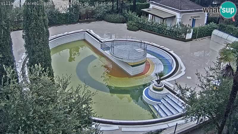 Piscina Villaggio Mare Blu EN VIVO webcam Bibione Pineda – Italia