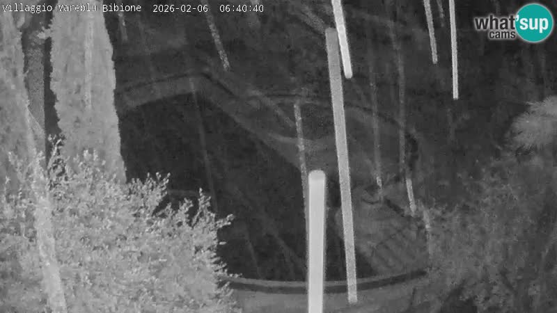 Villaggio Mare Blu bazen UŽIVO web kamera Bibione Pineda – Italija
