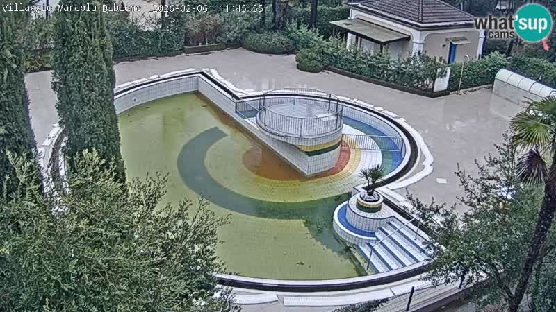 Villaggio Mare Blu pool LIVE webcam Bibione Pineda – Italy