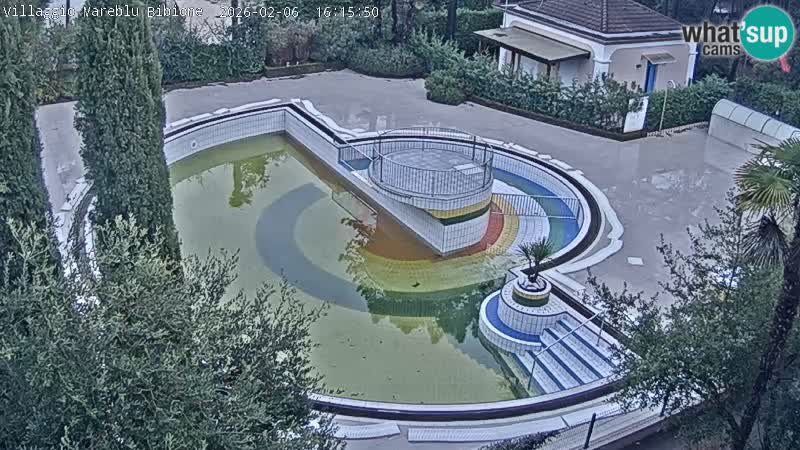 Villaggio Mare Blu Pool LIVE-Webcam Bibione Pineda – Italien
