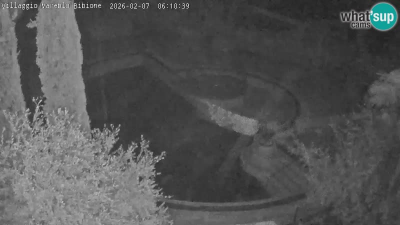 Villaggio Mare Blu bazen UŽIVO web kamera Bibione Pineda – Italija