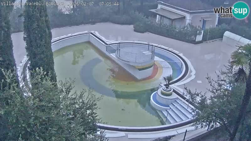 Villaggio Mare Blu pool LIVE webcam Bibione Pineda – Italy